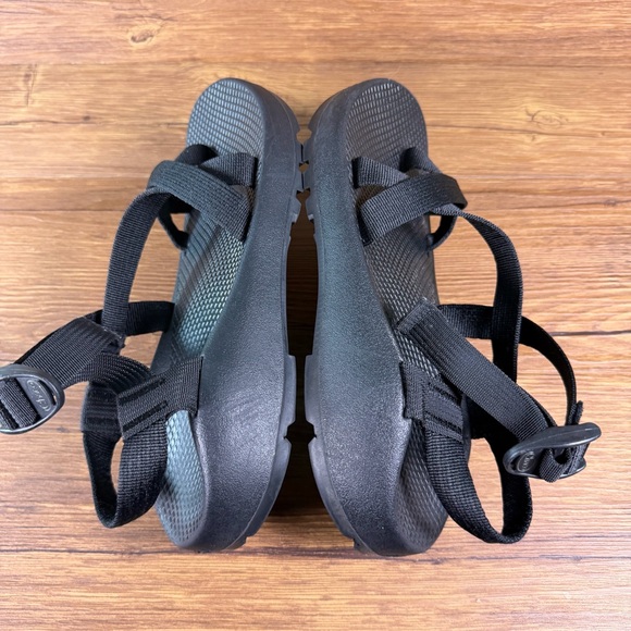 Chaco Z1 Classic Black Outdoor‎ Hiking Sandals Men’s Size 9 Vibram Shoes main image 8